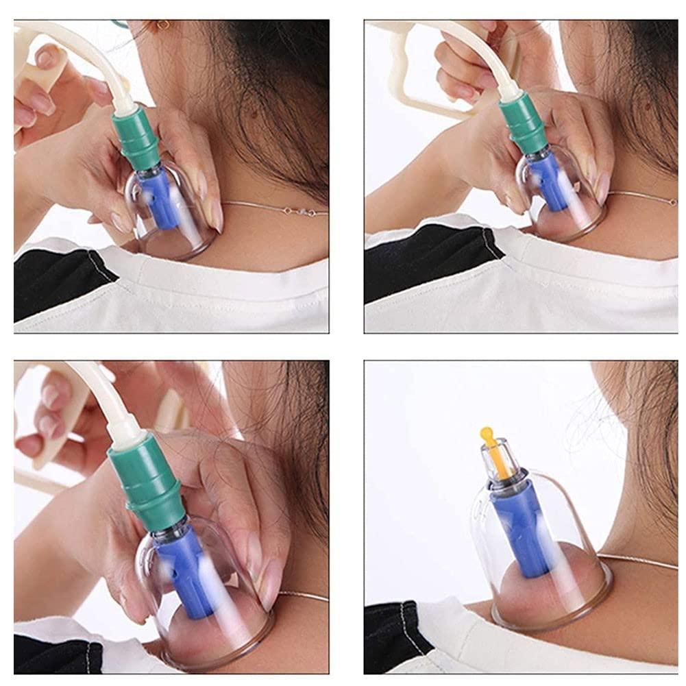 ZHANGZONG ZHANGZONG Cupping Therapy Set Cupping kit Cupping Set Equipment Physio air Chinese Professional Cupping Therapy Set Thickened Vacuum Cupping Device 32 Cans Household Suction Cupping Set/Cupping T