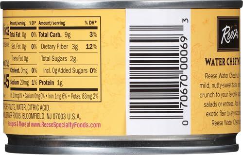 Reese Reese Diced Water Chestnuts - 8 Ounces
