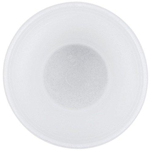 DART Dart 8J8 Foam Drink Cups, 8oz, White, 25/Bag, 40 Bags/Carton