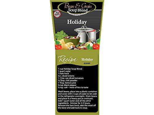 WinCrest Bulk Foods Natural Holiday Soup Mix - 1.75 Lb (28 Oz) Tub