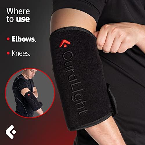 CURALIGHT CURALIGHT Red Light Therapy for Joints - LED Infrared and Red Light Therapy Belt for Joint, Knee and Elbow. Pain Reliever Red Light Joint Therapy Equipped. Rechargeable with Powerful LEDs 660nm 850nm