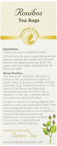 Celebration Herbals CELEBRATION HERBALS Rooibos Red Tea Organic 24 Bag, 0.02 Pound