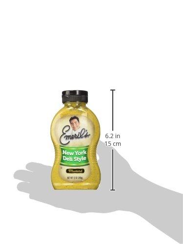 Emeril Emeril's New York Deli Style Mustard, 12-Ounce Unit (Pack of 6)