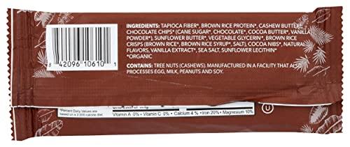 ALOHA Aloha Organic Chocolate Chip Cookie Dough Protein Bars, 14g Plant-Based Protein, USDA Certified Organic, Gluten Free & Non-GMO, 1.9 Oz (Pack of 12)