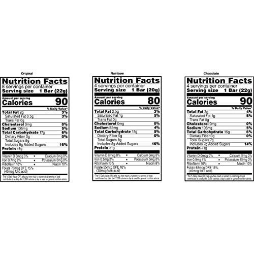 RICE KRISPIES TREATS Rice Krispies Treats Crispy Marshmallow Squares, Kids Snacks, Cereal Bars, Variety Pack, 12.1oz Box (16 Bars)