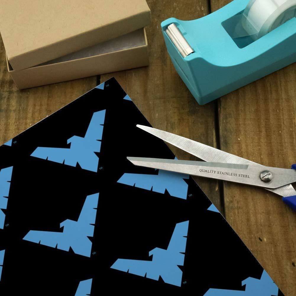 GRAPHICS & MORE GRAPHICS & MORE Batman Nightwing Logo Gift Wrap Wrapping Paper Rolls