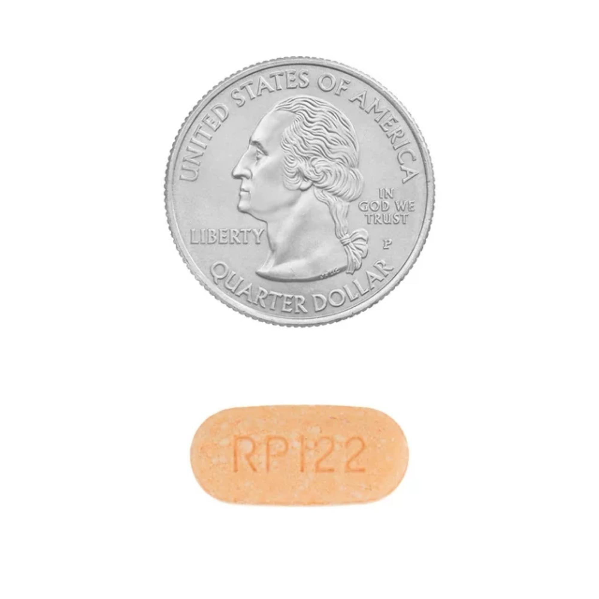 AMCIENT AMCIENT Equate Fiber Therapy Methylcellulose Fiber Caplets 500 mg 100 Count (Pack of 2) Bundle with Reusable Food Pouch