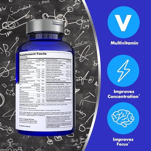 Focus Factor Focus Factor Brain Supplement Multivitamin Improve Memory and Clarity Boost Concentration Neuro Energy Learning Reasoning for Men and Women 180 Tablets