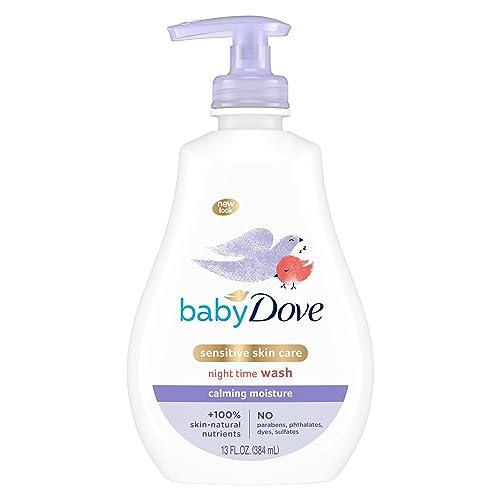 Baby Dove Baby Dove Sensitive Skin Care Baby Wash Calming Moisture For a Calming Baby Bath Wash Hypoallergenic and Tear-Free, Washes Away Bacteria 13 oz