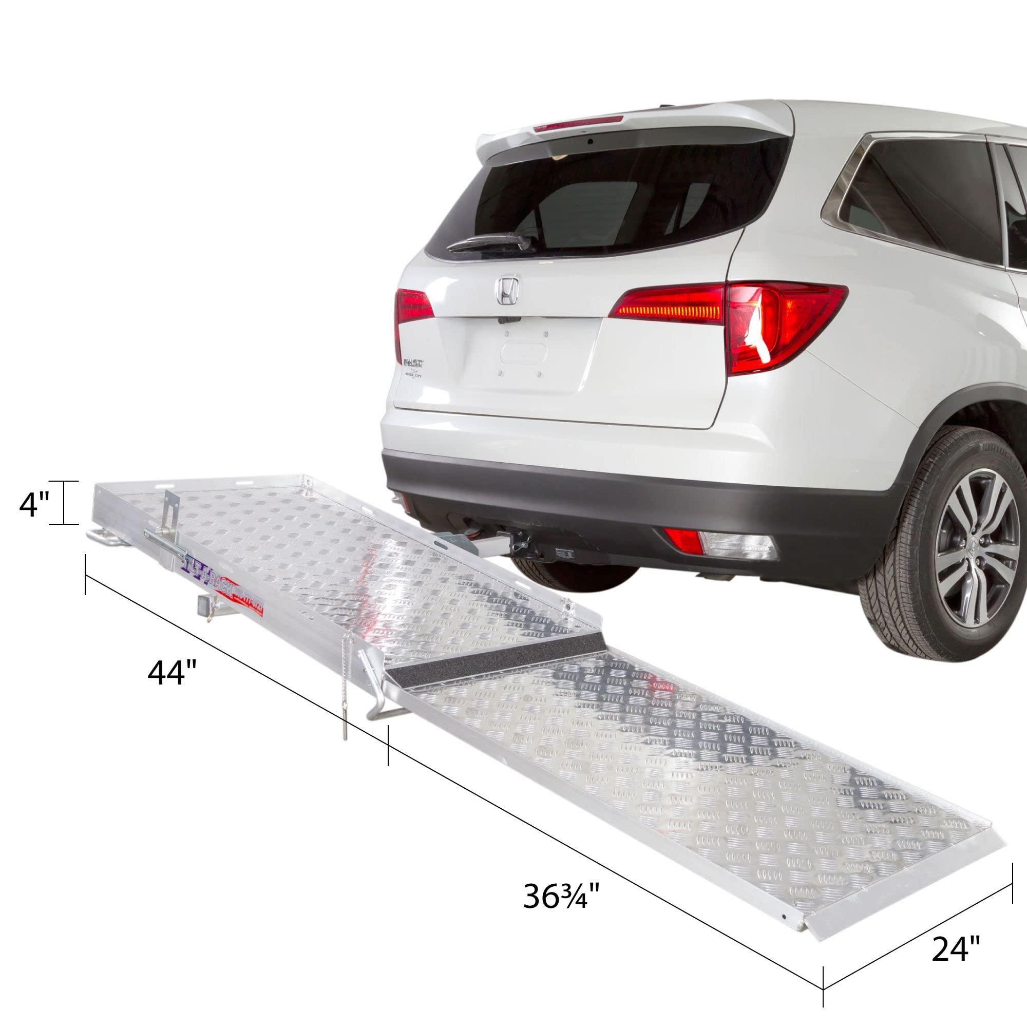 Tilt-A-Rack Tilt-A-Rack Aluminum Scooter and Wheelchair Mini Carrier - 350 lb. Capacity
