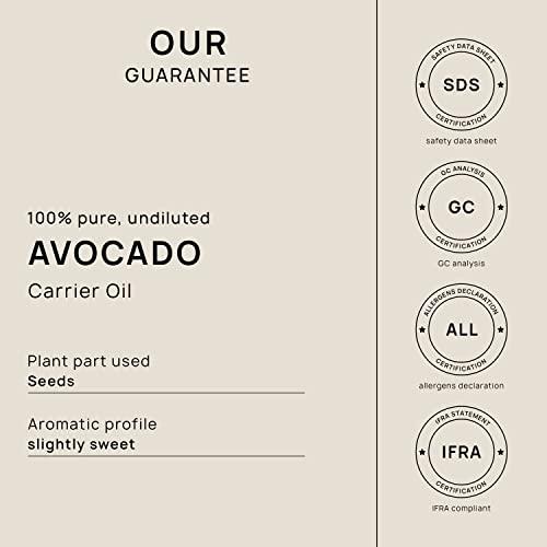 VINEVIDA VINEVIDA Avocado Carrier Oil - Gallon Avocado Oil Undiluted - Bulk Gallon Carrier Oil for Soap Making Safe for Skin - DIY Candle Scents for Candlemaking Scents - 8 lbs Avocado Oil