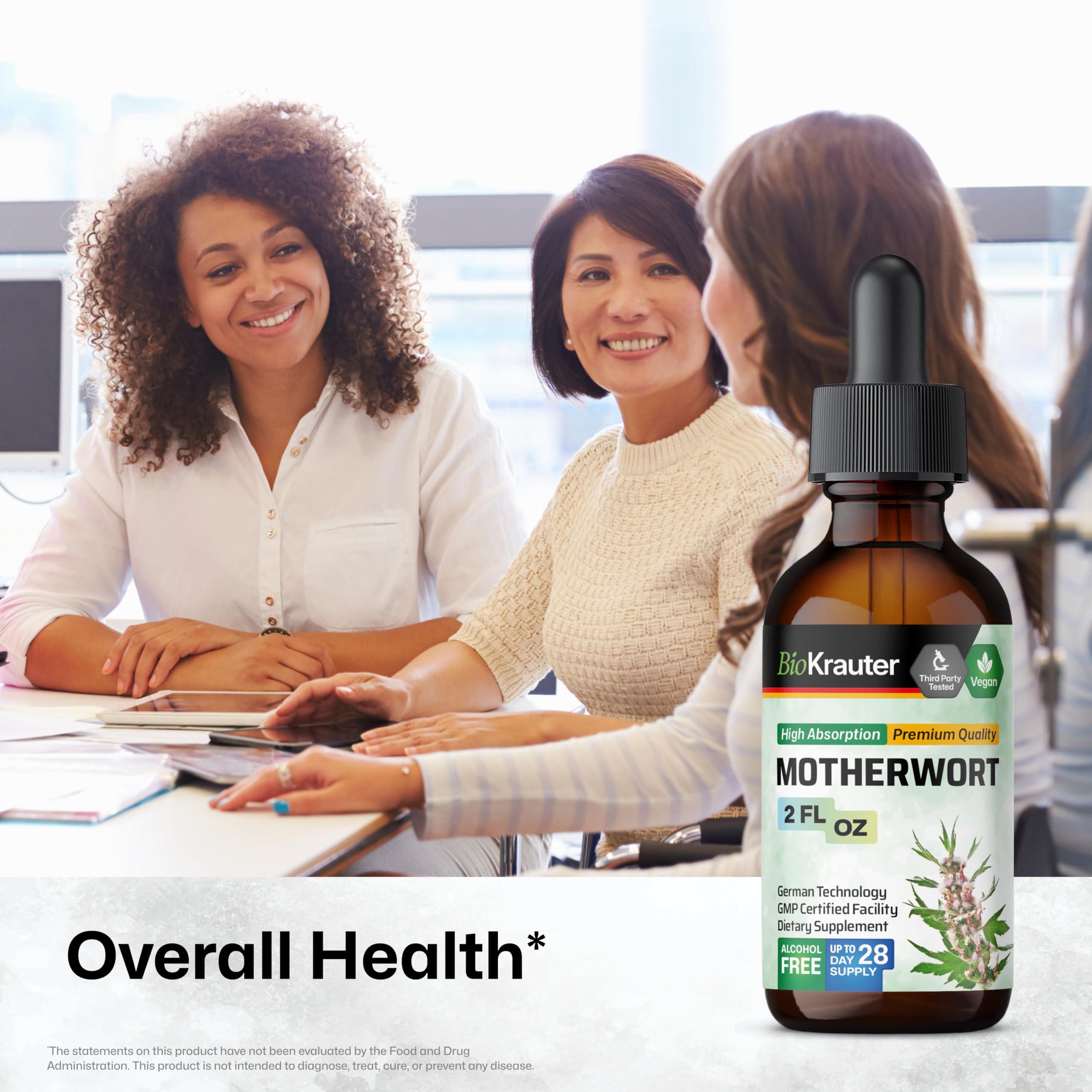 BIO KRAUTER BIO KRAUTER Motherwort Tincture 2 Fl. Oz. & Lemon Balm Tincture 2 Fl. Oz.