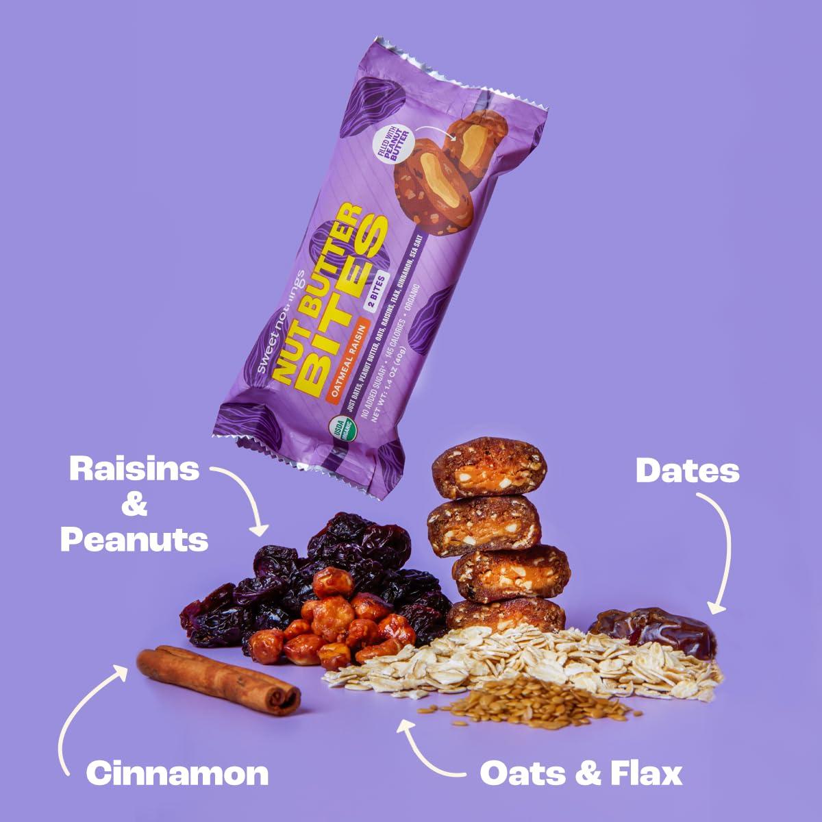 Sweet Nothings Sweet Nothings Oatmeal Raisin Nut Butter Bites