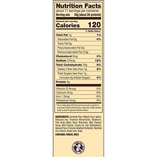 Snyder's of Hanover Snyder's of Hanover, Butter Snaps Pretzels, 12 Ounce (3 Bags)