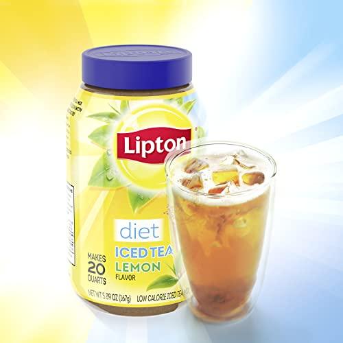 Lipton Lipton Diet Iced Tea, Lemon Iced Tea, Sugar-Free, 5.9 Ounces
