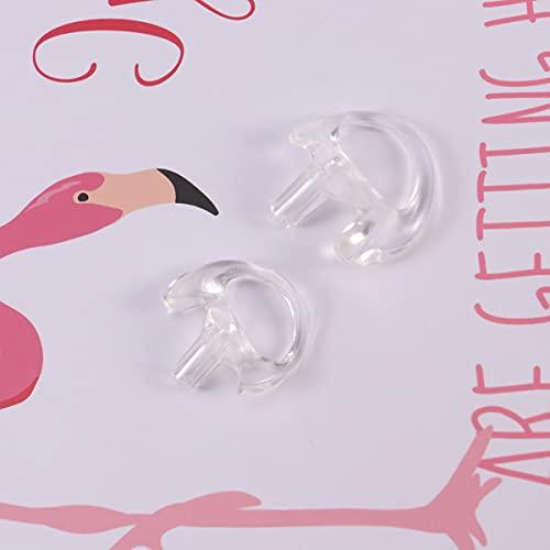 PartyKindom 2 Pairs Airplane Ear Plugs Noise Cancelling earplugs Ear Plug for Sleeping Ear Plugs Silicone Ear Plugs Noise Ear Plugs Clear Silicone Soft Ear Plugs for Plane Triangle air Duct
