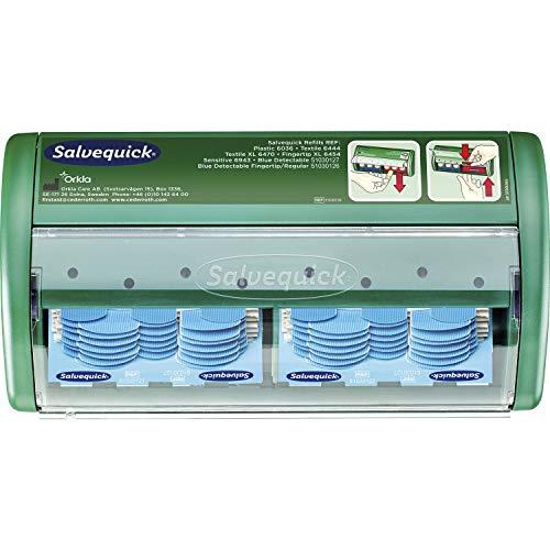 Salvequick SALVEQUICK Plasters Dispenser 2 x 35 Waterproof Detectable Plasters