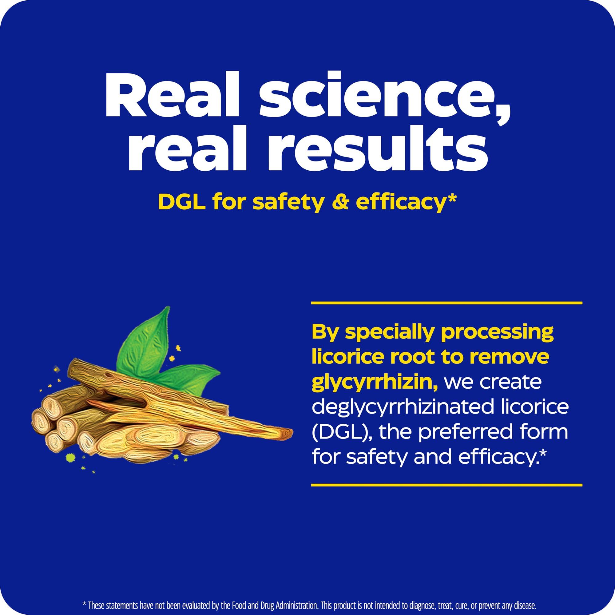 Enzymedica Enzymedica, DGL Stomach Soothe, Deglycyrrhizinated Licorice Gummies for Digestive Support & Gut Health, Chocolate, 74 Count