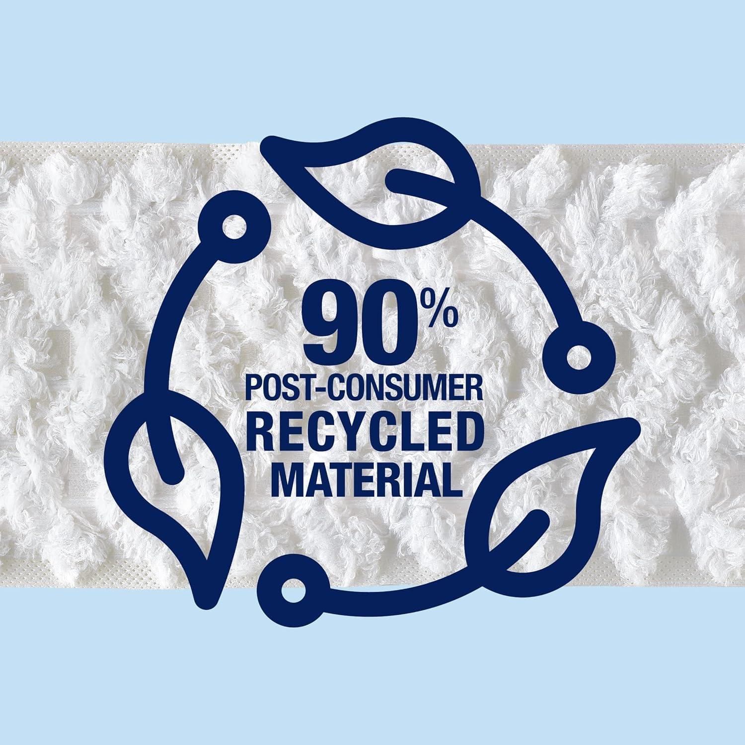 Bona Bona Sweeping Pads for Multi-Surface Floors - 24 Refills - Heavy-Duty & Disposable Pads - XL Microfiber Pads Wipe Away Dust, Dirt, & Pet Hair