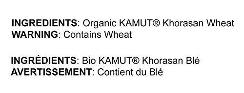 Food to Live Food to Live Organic KAMUT Khorasan Wheat Flour, 2 Pounds Stone Ground Powder, 100% Whole Grain Meal, Non-GMO, Kosher, Bulk