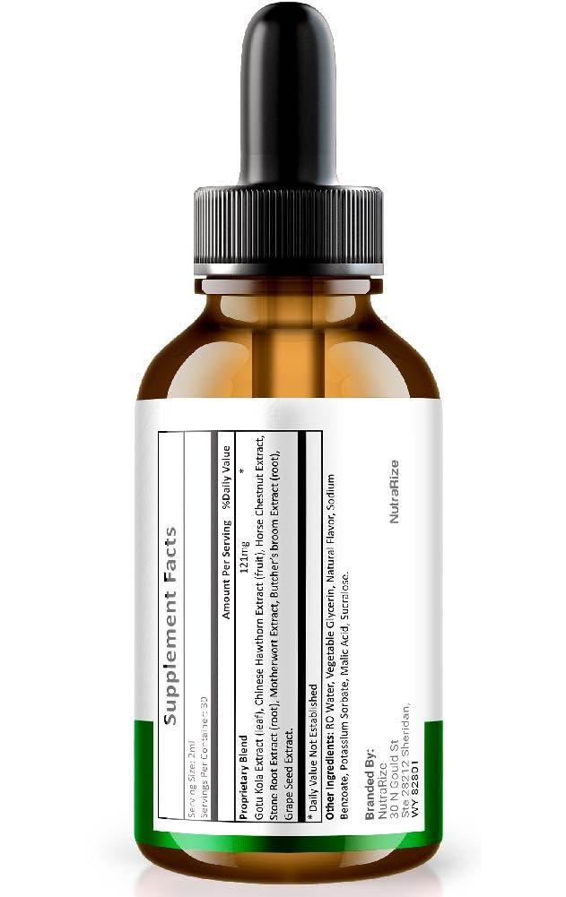 NutraRize NutraRize TinniEase Ear Drops, Pro Hearing Support Formula, All Natural Ear Liquid Supplement, Dropper for Ringing Ears, Maximum Strength for Ear Health, Reviews (30 Servings)