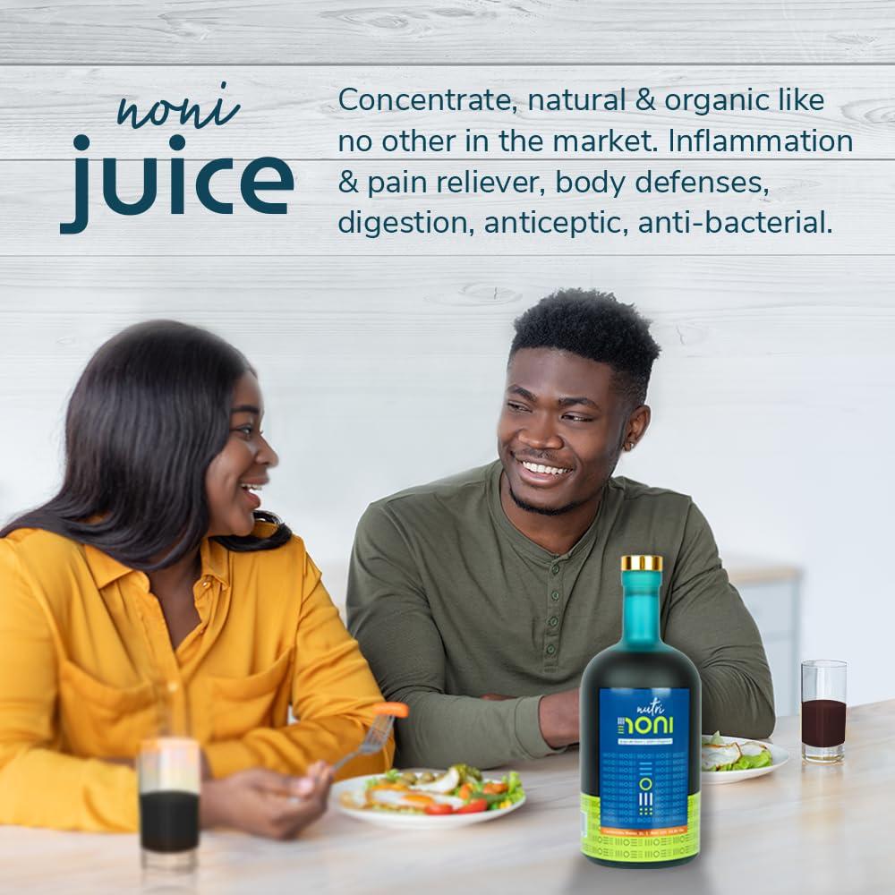 Nutri Noni Nutri Noni 100% pure USDA organic juice from Costa Rica Original Flavor No Added Fruit. 33.8 fl oz. One of nature\'s superfoods