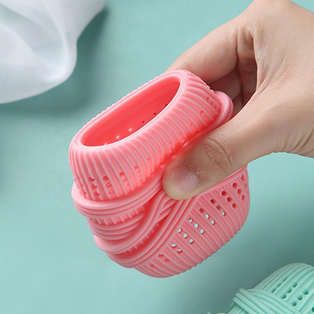 Baluue Baluue Washing Machine Laundry Ball, 3pcs Anti Winding Washer Balls, Laundry Washing Machine Soap Balls, Anti-Tangle Fabric Softener Dispenser for Home Laundry Shop