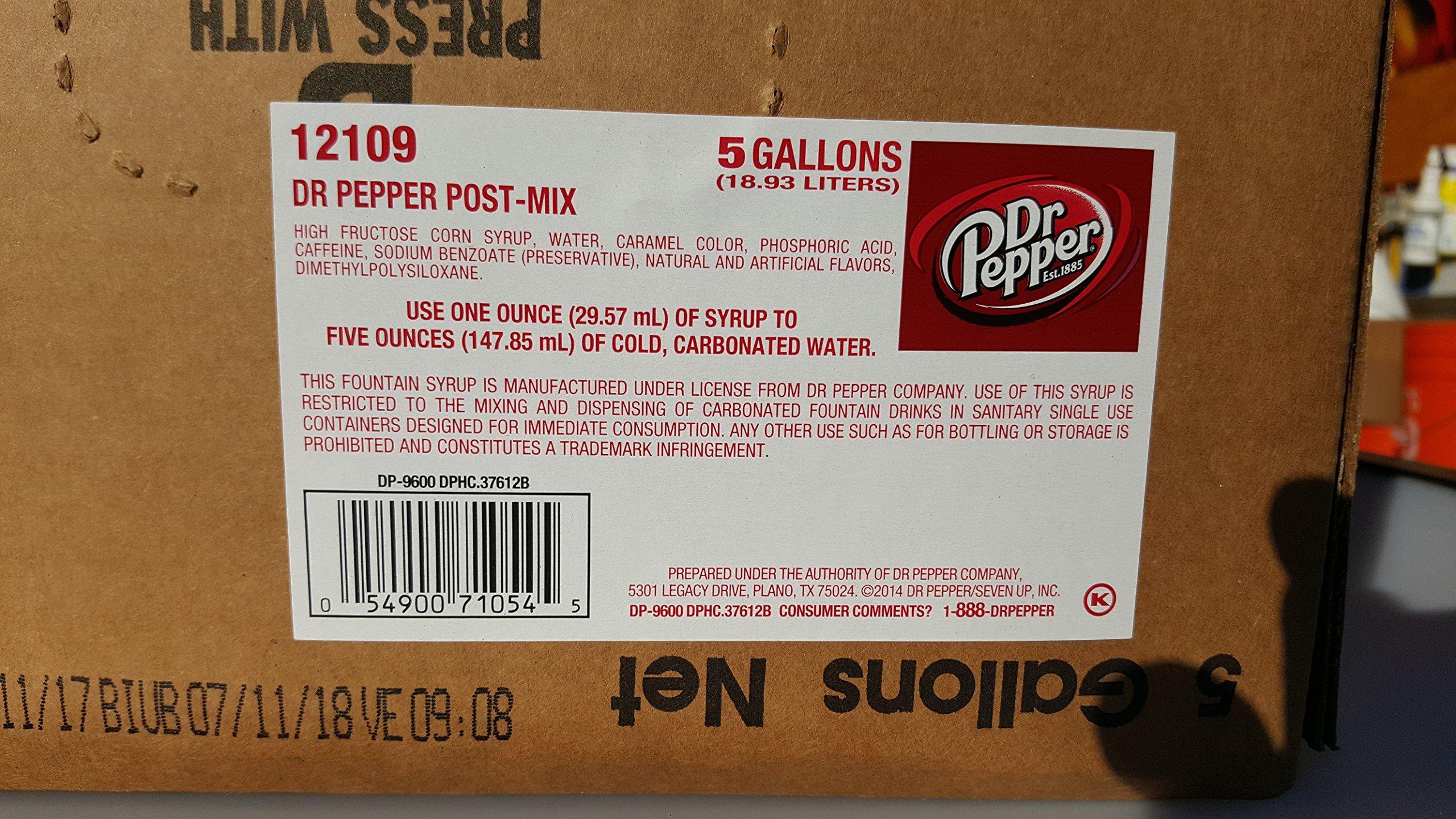 DR PEPPER Dr. Pepper Syrup (5 gallon)