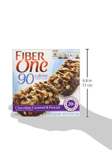Fiber One Fiber One 70 Calorie Chocolate Caramel & Pretzel, 5 Bars