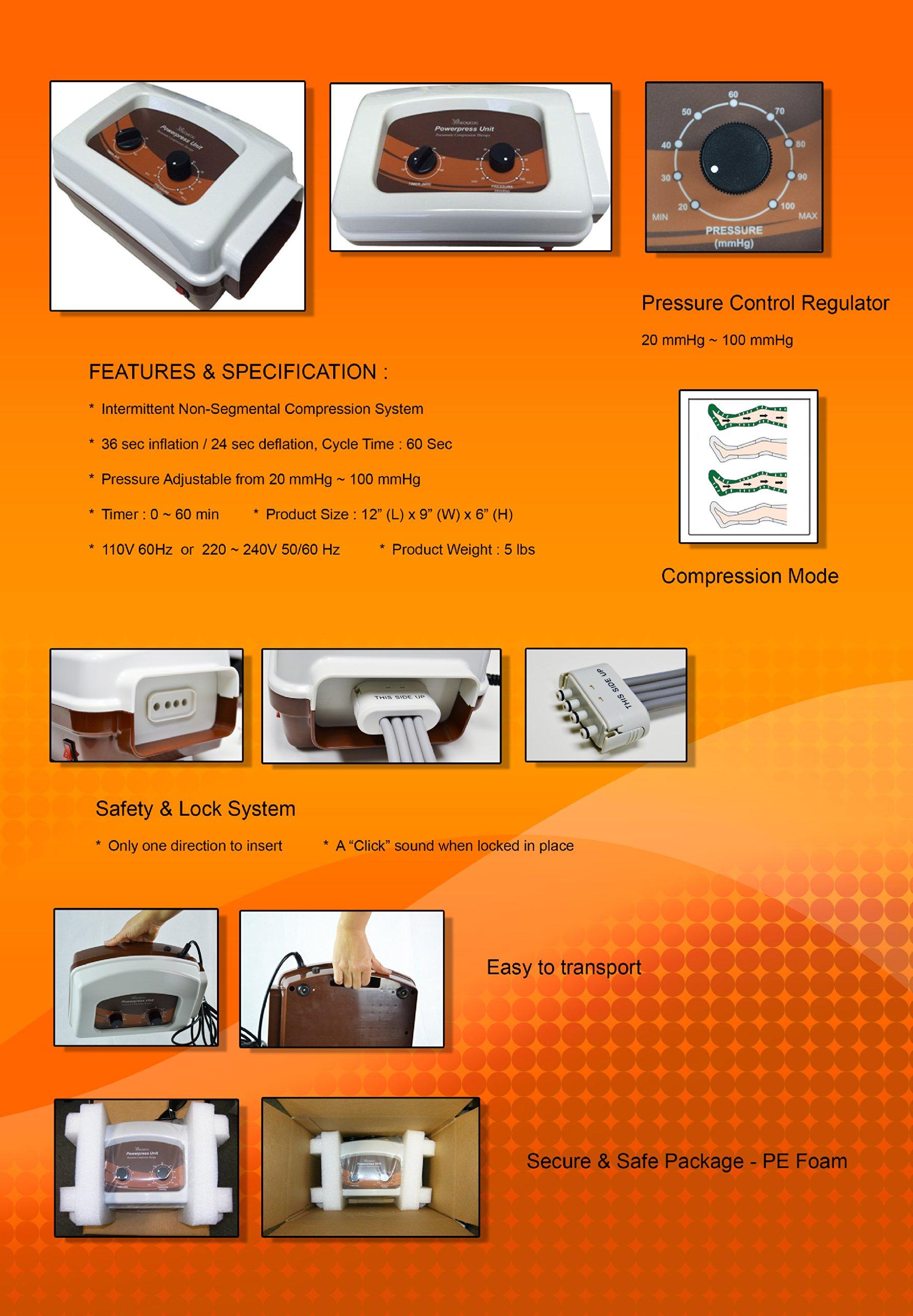 POWERPRESS RECOVERY UNIT POWERPRESS RECOVERY UNIT Compression System Complete Set (POWERPRESS Recovery Boots Intermittent, Large (1014P)