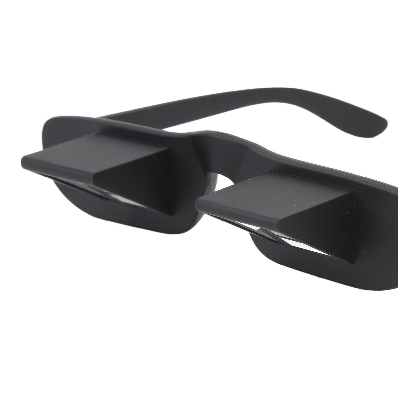 Dpofirs Dpofirs Lazy Glasses, Horizontal Reading Glasses, Upside Down 90 Degree Glasses for Lying down Reading, Bed Prism Glasses Spectacles Horizontal Glasses Prism Periscope