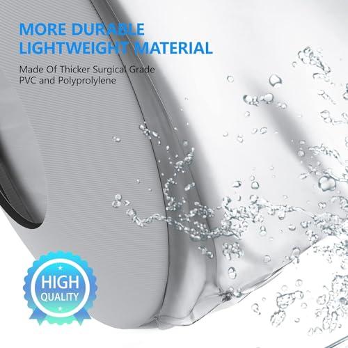 Divvsck Waterproof Full Leg Cast Cover for Shower Kids -Available in 3 Sizes | Leg Cast Shower Protector, Watertight Seal Cast Cover Leg for Knee Foot Ankle, No Mark on Skin Reusable(Recommended Age:11-15)