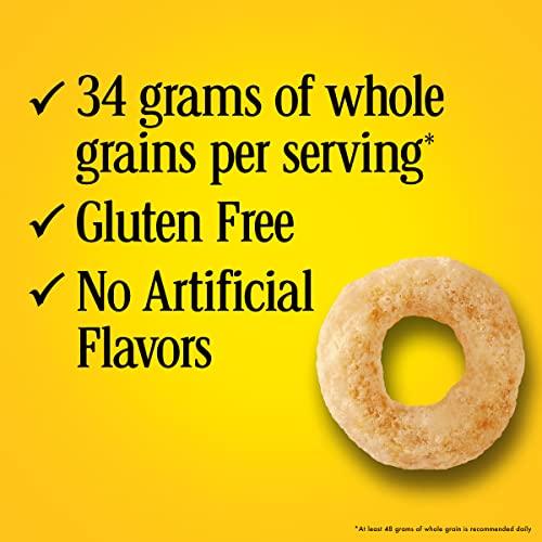 Cheerios Cheerios Whole Grain Oats Gluten-Free Breakfast Cereal, 2.2 oz Pouch (Pack of 5)