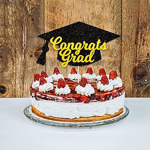 MZ.ogm MZ.ogm Graduation Grad Hat Cake Topper Graduation Cake Toppers Graduation Cake Decorations 2021 Grad Cake Topper 2021 Graduation Party Decorations