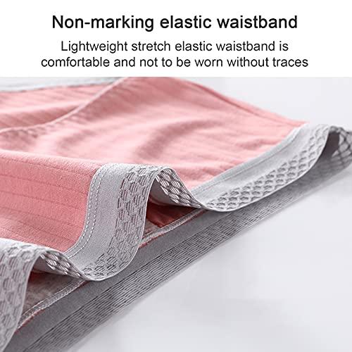 DACUN Daily Wearing Safety Certification Women Menstrual Period Briefs Leakproof Protective Underwear Heavy Flow Panties Pack of 4 (Color : Multicolor, Size : 4XL-4XLarge)