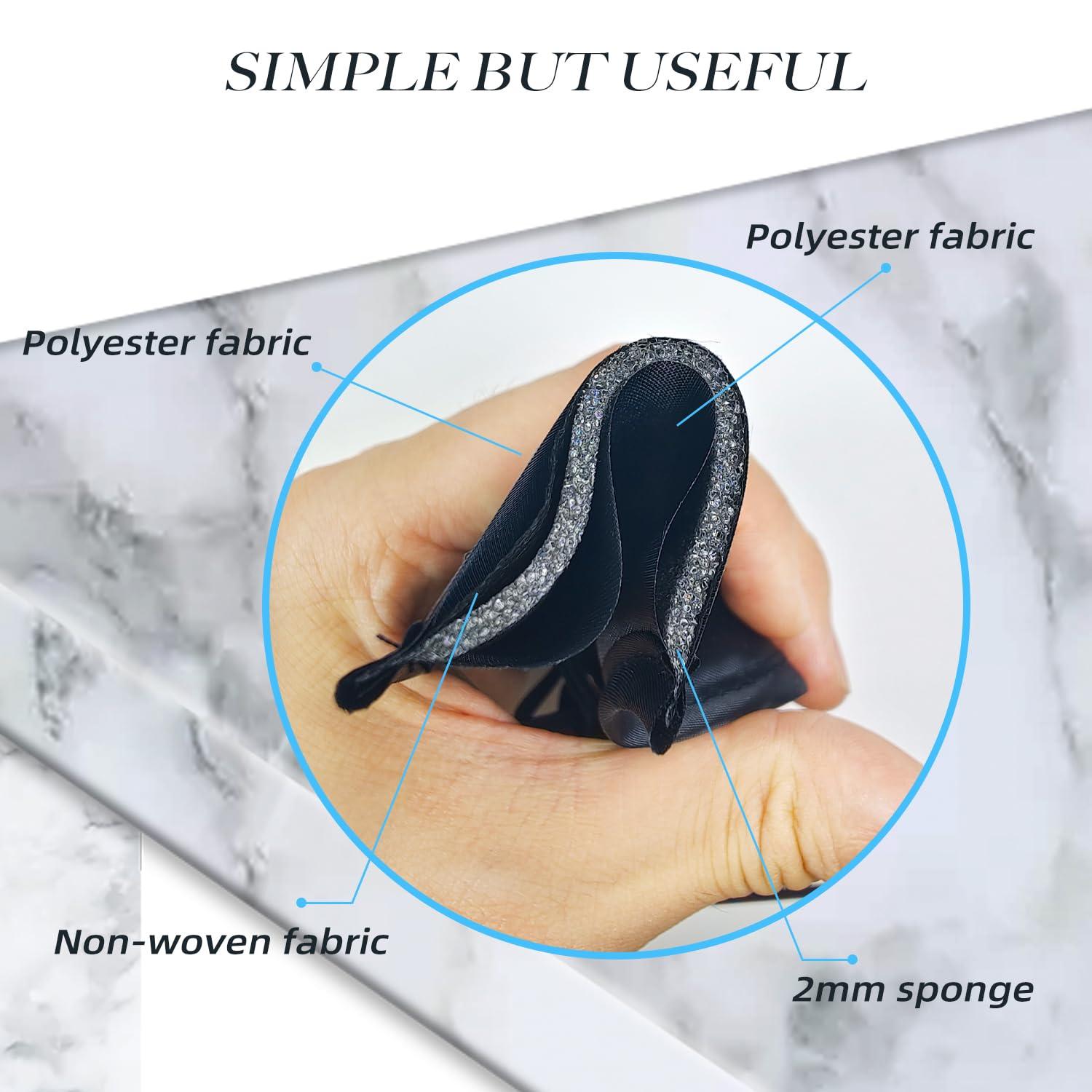 Liubeili 210 pcs Sleep Masks Bulk Eye Mask, Liubeili Sleeping Mask Blindfold Eye Cover Team Building Games Party with Nose Pad and Adjustable Strap for Women Men Kids 4 Layers Black