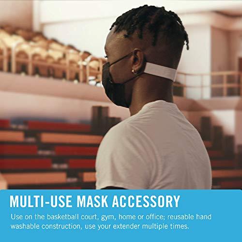 VELCRO Brand VELCRO Brand Face Mask Extender includes 4 Black Straps, 12” x 1” Comfortable and Adjustable Ear Savers, VEL-30084-USA