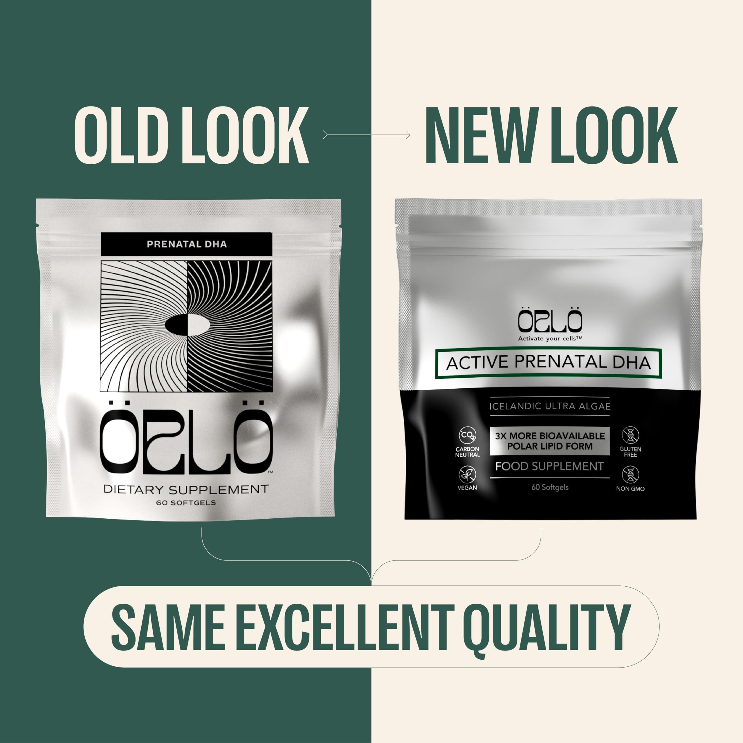 Orlo Orlo PRENATAL DHA - Prenatal DHA Omega 3 Supplement - Triple Strength Omega3s - Vegan DHA & EPA Algae Omega-3 Oil - Supports Brain Development During Pregnancy & Lactation (120 Mini Softgels)