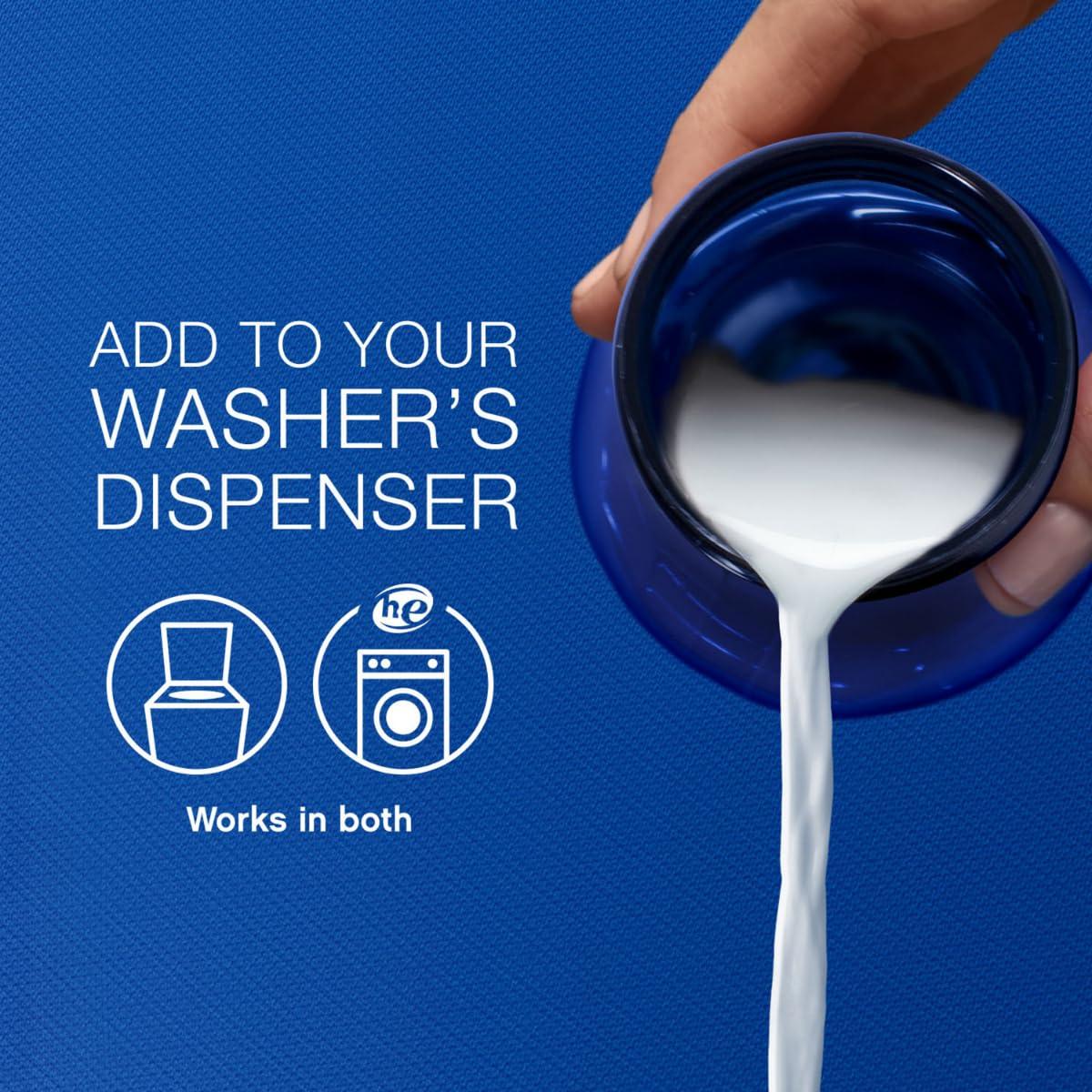 Downy Downy WrinkleGuard Liquid Fabric Softener and Conditioner, Fresh, 48 fl oz 48 Loads, Pack of 2