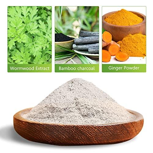 Tudiqe 20PCS Foot Pads, Natural Bamboo Vinegar Ginger Powder, Easy to Use and Feel Better, Ginder Foot Pads for Relaxation, Relieve Stress, Improve Sleep, Pain Relief