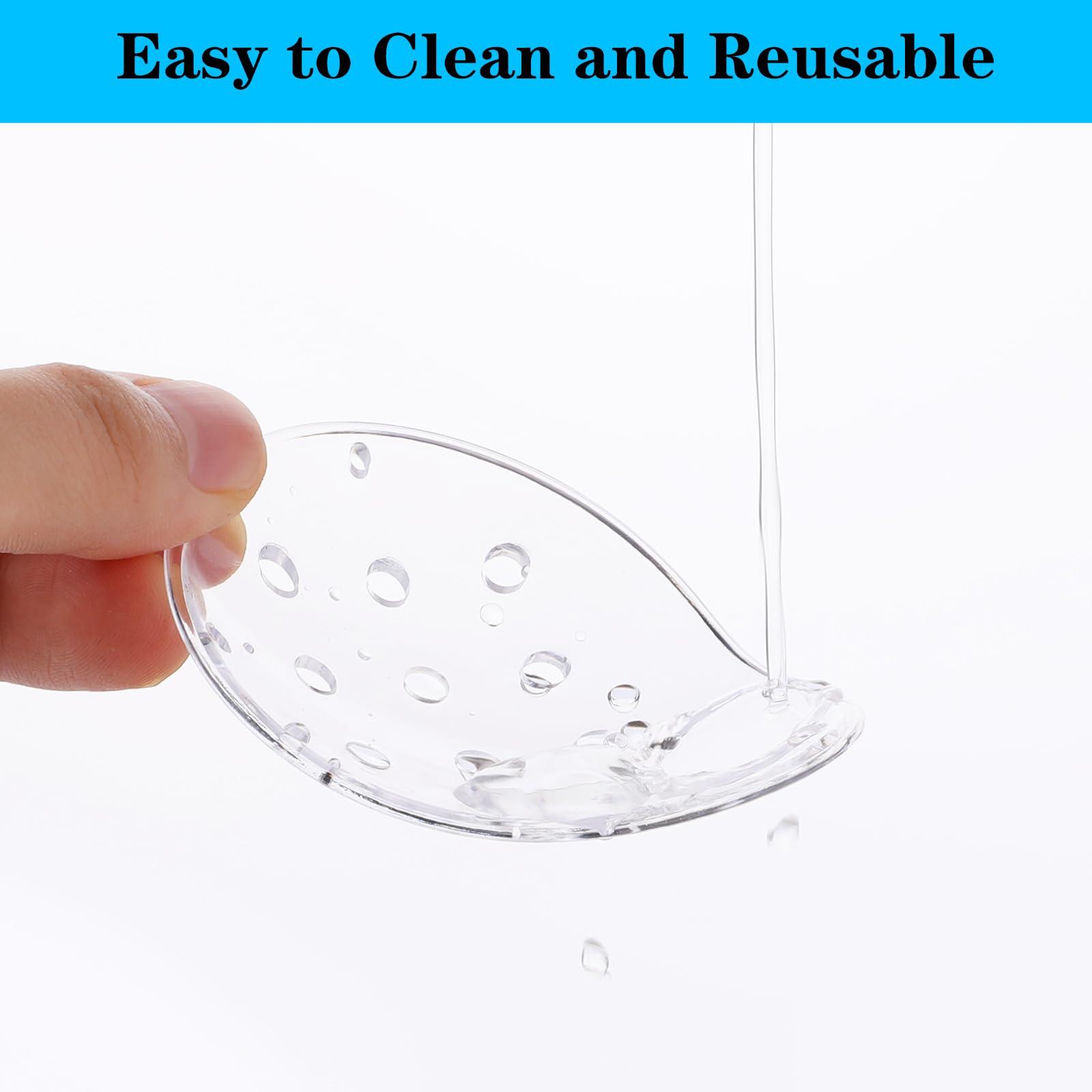 WY LIGHTING LEVEL 4 Pcs Plastic Eye Shield, Clear Eye Patch with Adjustable Strap Eye Surgery Covering Breathable After Surgery Eye Protections for Patient Men Women, Eye Care Supplies for Eye Post-Operative Recovery