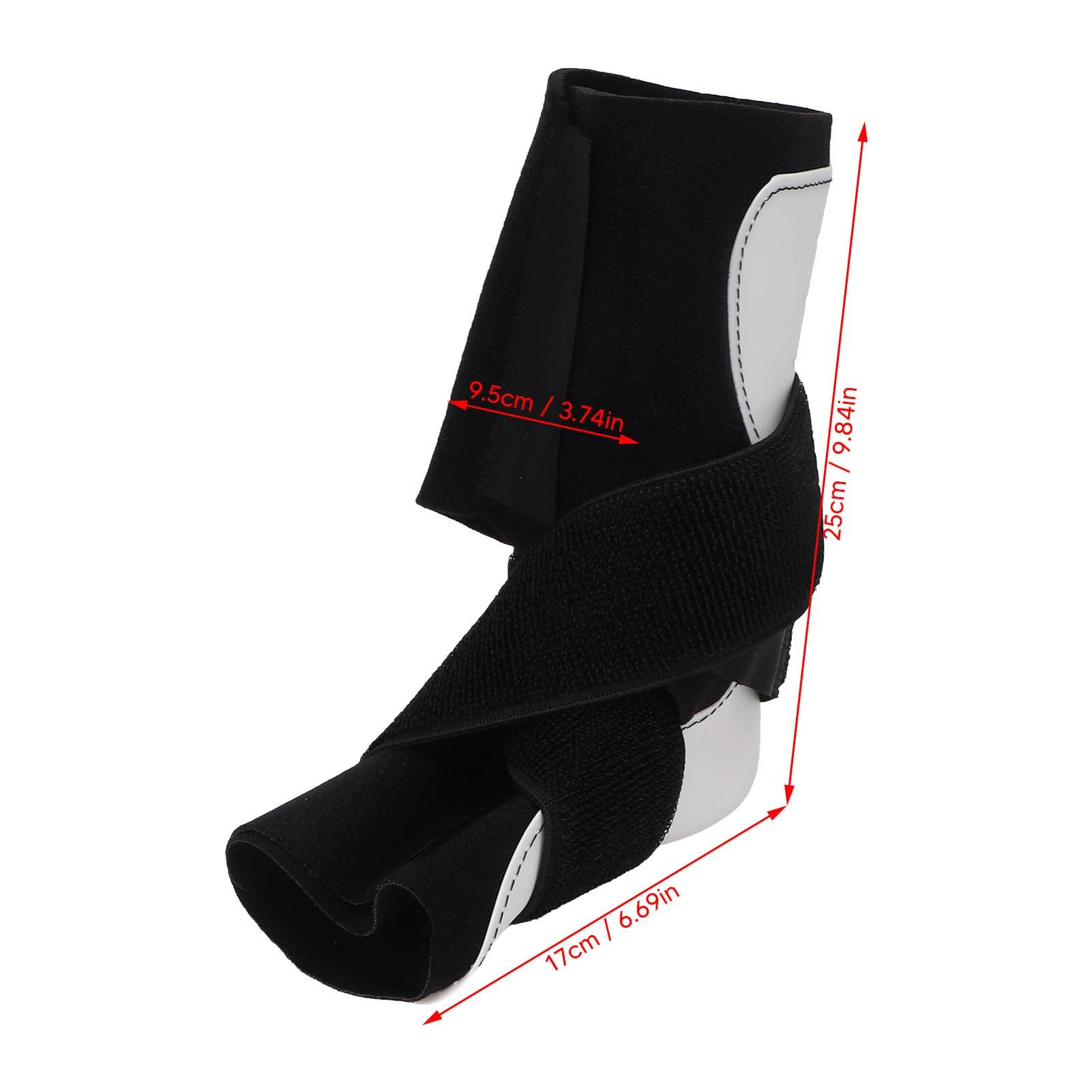 HEITIGN Foot Splint Dual Use Foot Straightener Foot Support Braces Broken and Foot Splints Foot Brace for Arthritis Pain Reduce Ankle Fixation Brace Support for Gym (Right Foot L/XL)