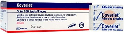 Coverlet Coverlet Round Spot Fabric Bandages (Box of 100)