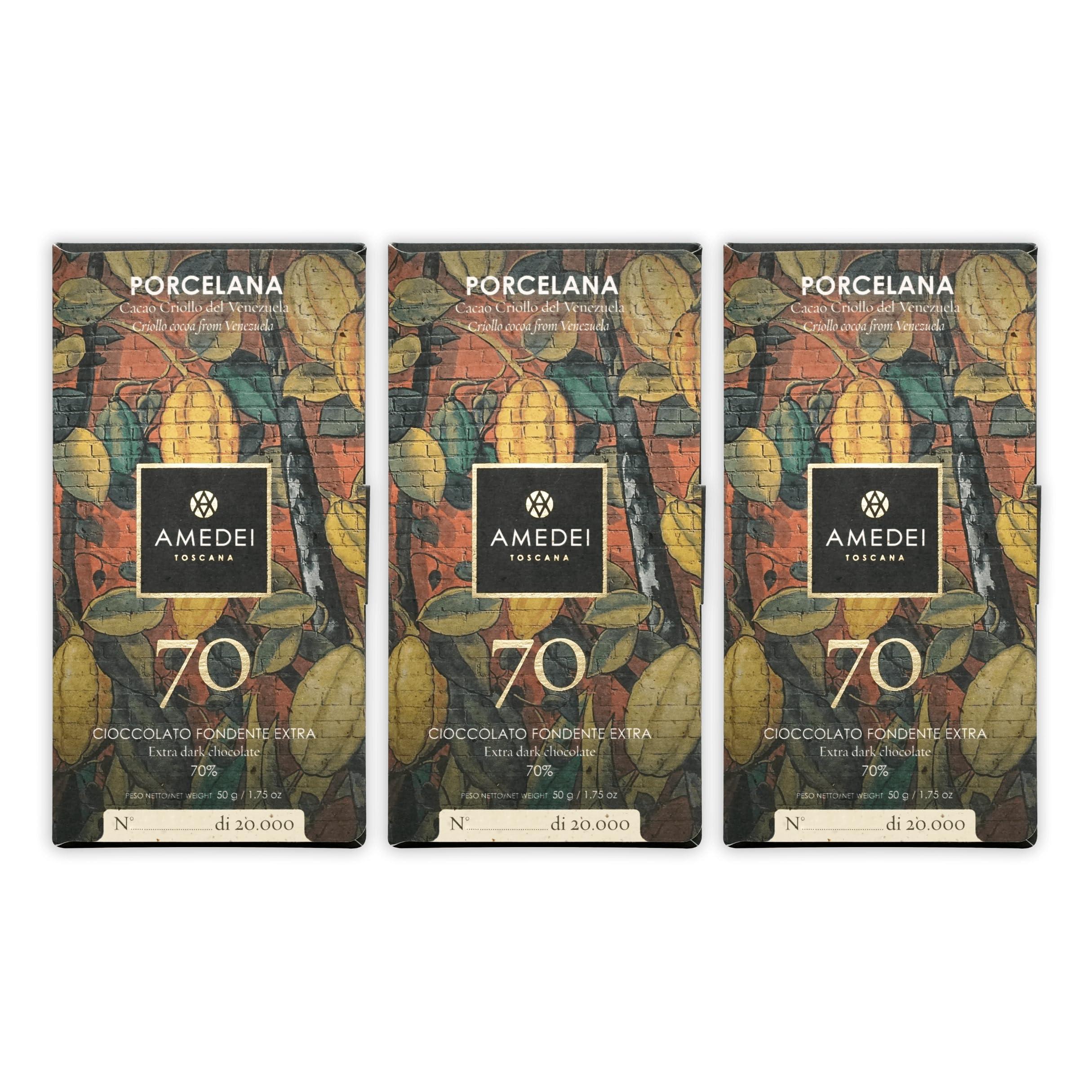 Amedei Amedei Porcelana Bar - 3 Pack