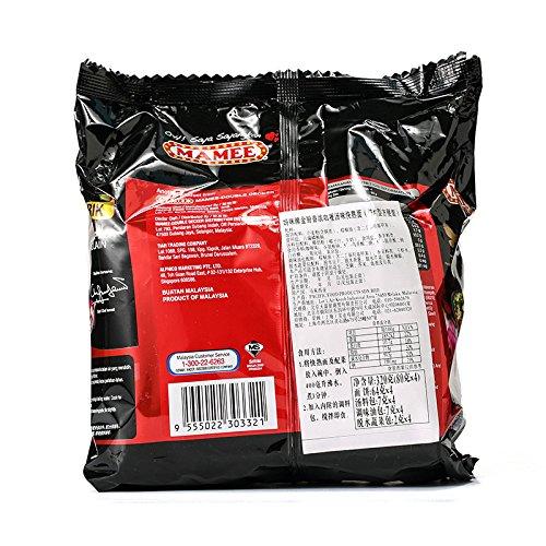 Mamee Chef Mamee Chef Curry Laksa Flavour Ramen Noodles 4 Pack 4x80g