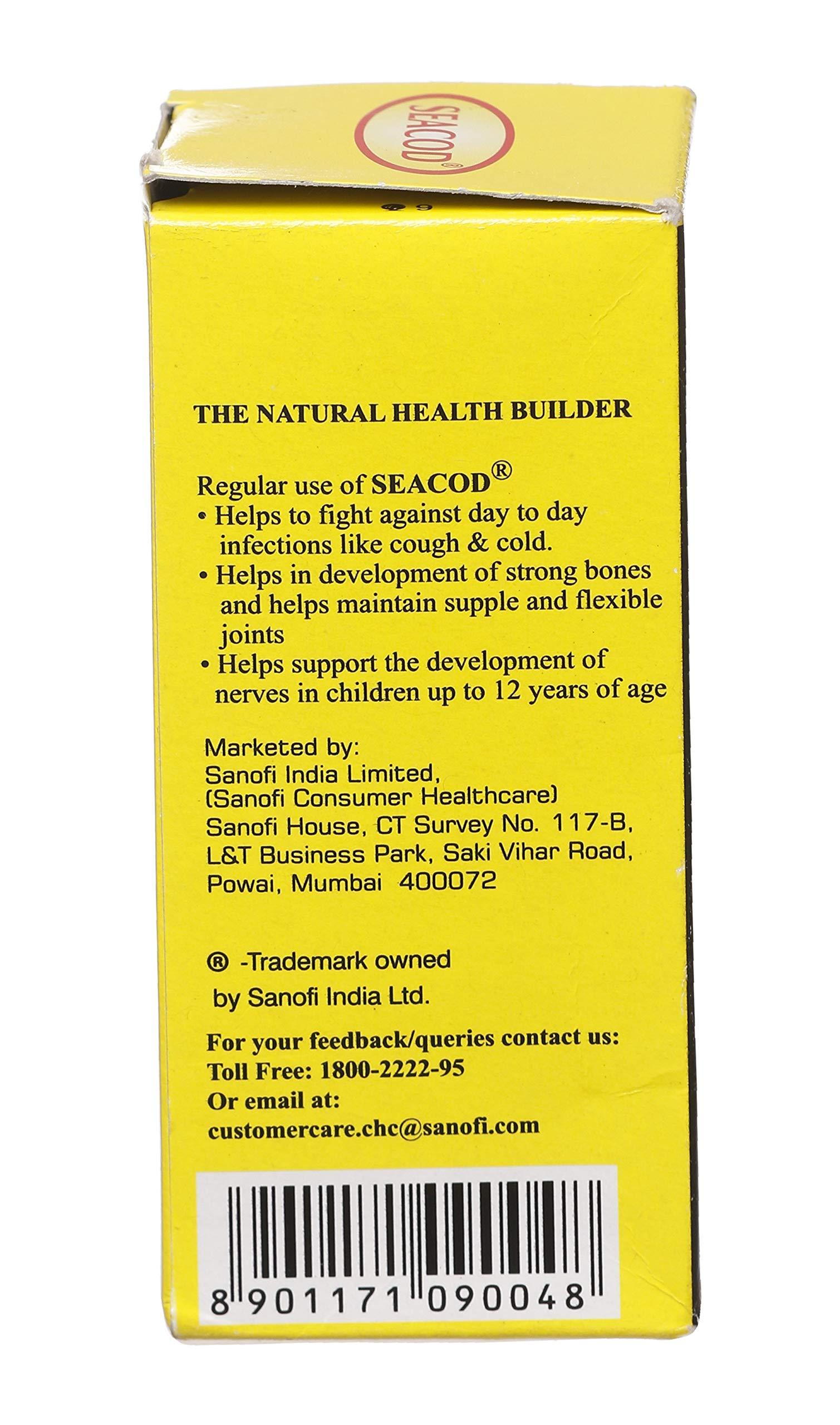 SEACOD Seacod Cod Liver Oil 60ml