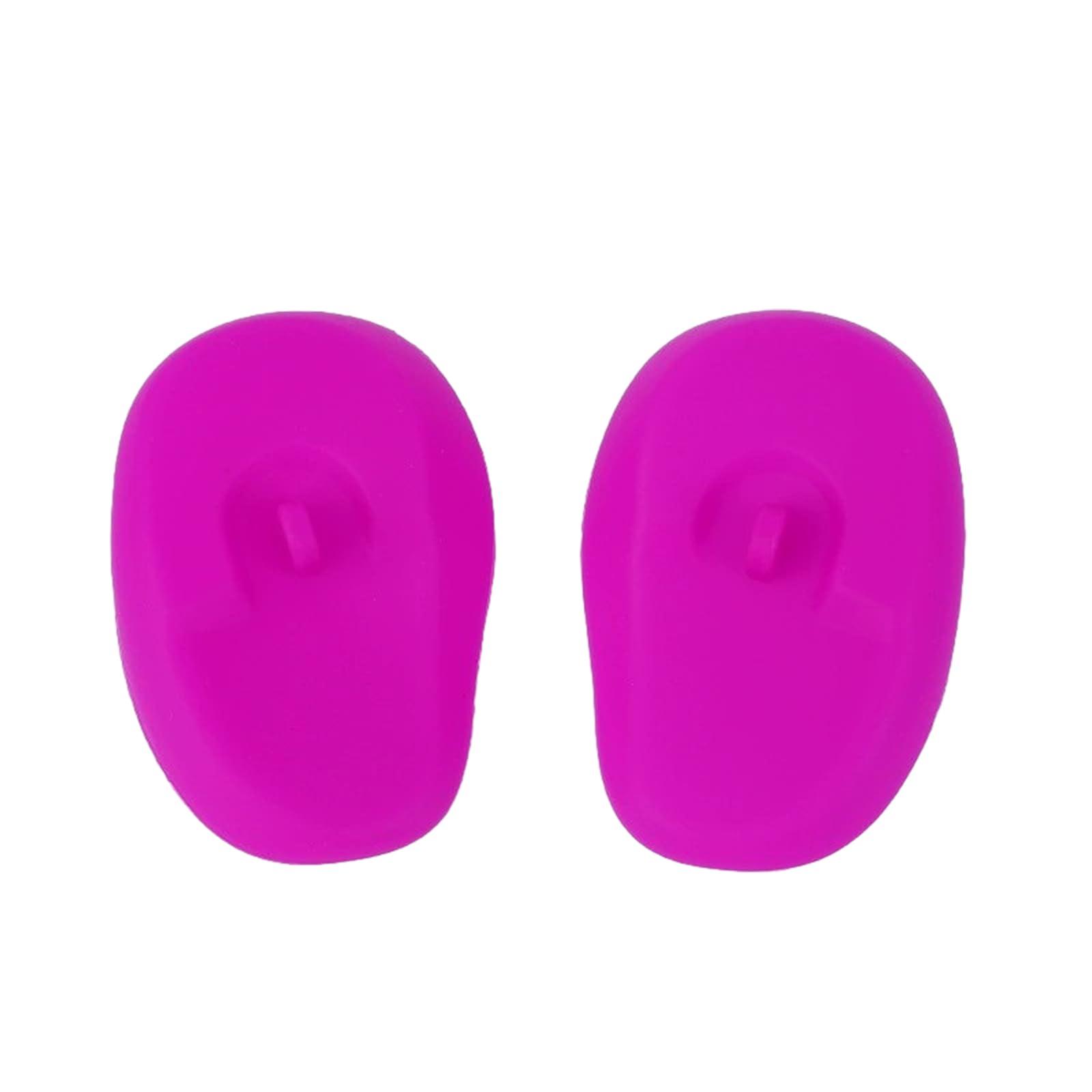 Peiiwdc 2pcs Waterproof Silicone Ear Covers for Hair Washing Protect Your Ears from Water Damage Hair Washing Ear Guards