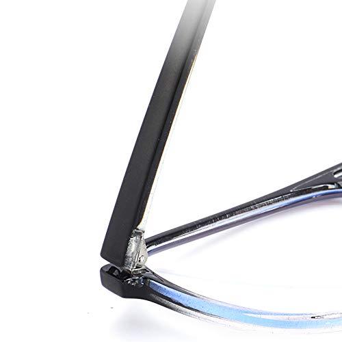 ACXZ Computer Glasses Blue Light Blocking for Men and Women, Aviator Reading Glasses, Oversized Fashion Anti-UV Reader Eyeglasses
