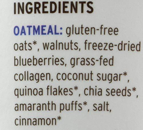 purely elizabeth purely elizabeth Oats Blueberry Walnut Collagen Protein, blueberry walnut, 2 Ounce