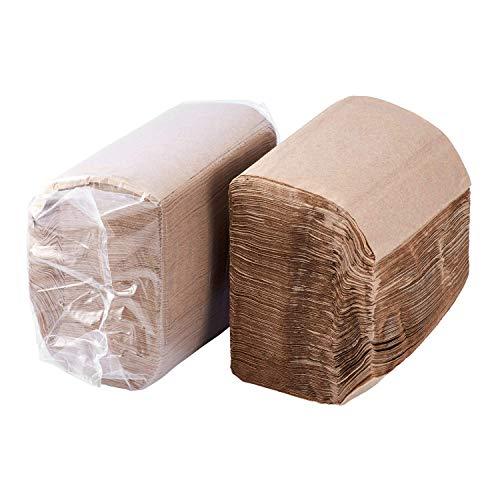 Karat Karat KN-F1213-1K 12"x13" Off-Fold Napkins - Kraft (Case of 6000)